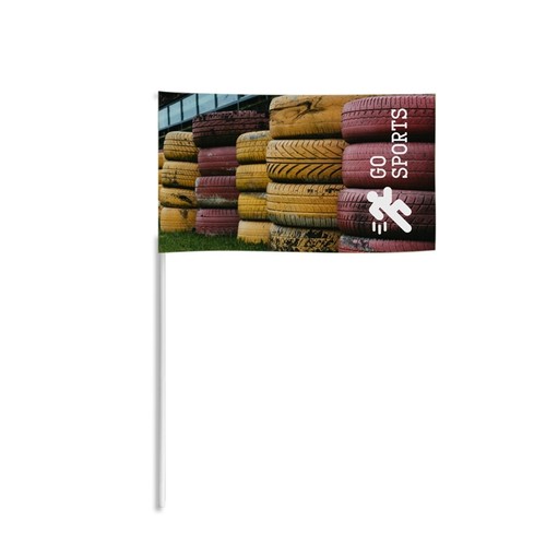 CUSTOMIZABLE PAPER FLAG 21X31CM