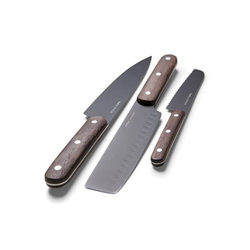 Zestaw noży Orrefors Jernverk Wood zestaw 3 szt.