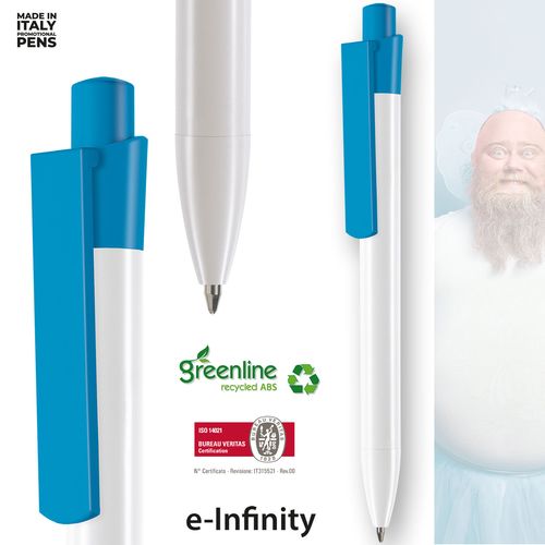 Ballpoint Pen e-Infinity Recycled White