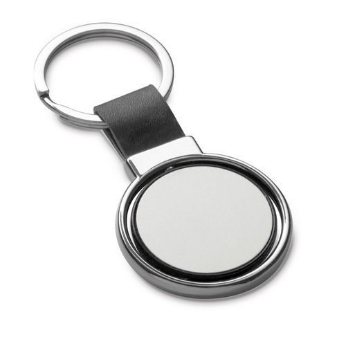 ALBRIGHT. Metal and PU keyring ALBRIGHT. Metal and PU keyring