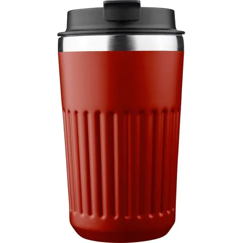 Tazza termica da viaggio in acciaio inox riciclato doppia parete 400 ml Chiara