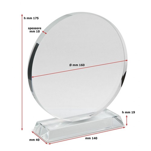 COUPE RONDE LISSE diam mm 160