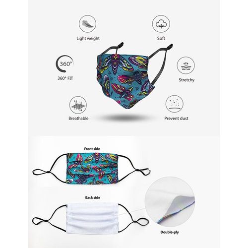 masker van niet-gecertificeerd textiel masker van niet-gecertificeerd textiel