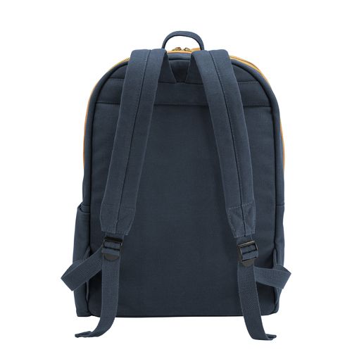 Mochila de lona reciclada con compartimento acolchado para el portátil