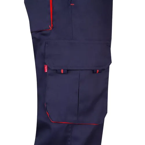 VL HYPNOS. Two-tone multi-pocket twill trousers (200g/m²), in cotton (35%) and polyester (65%) VL HYPNOS. Two-tone multi-pocket twill trousers (200g/m²), in cotton (35%) and polyester (65%)