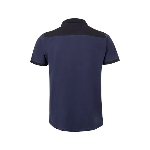 VL VELES. Two-tone stretch piqué polo shirt (200g/m²) with short sleeves, in polyester (96%) and elastane (4%) VL VELES. Two-tone stretch piqué polo shirt (200g/m²) with short sleeves, in polyester (96%) and elastane (4%)