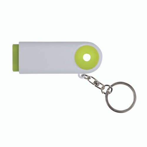 sleutelhanger met winkelmuntje sleutelhanger met winkelmuntje