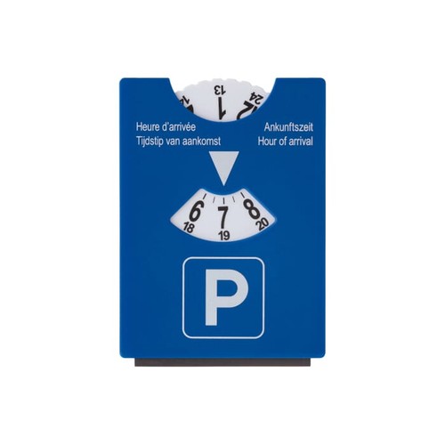 Parking disc / ice scraper Europe