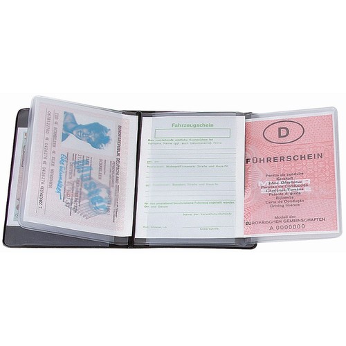 CreativDesign® pochette pour carte d'identité "5-fold" normal foil black CreativDesign® pochette pour carte d'identité "5-fold" normal foil black