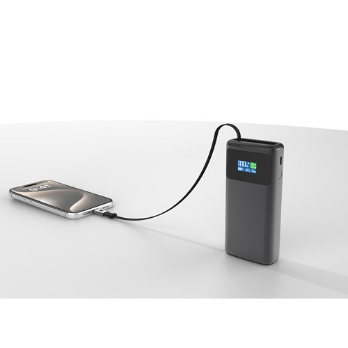 Powerbank 10000 mAh Quantum PD 45W RCS con schermo