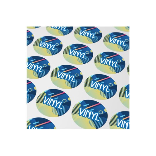 Vinyl Sticker Okrągły Ø 10 mm