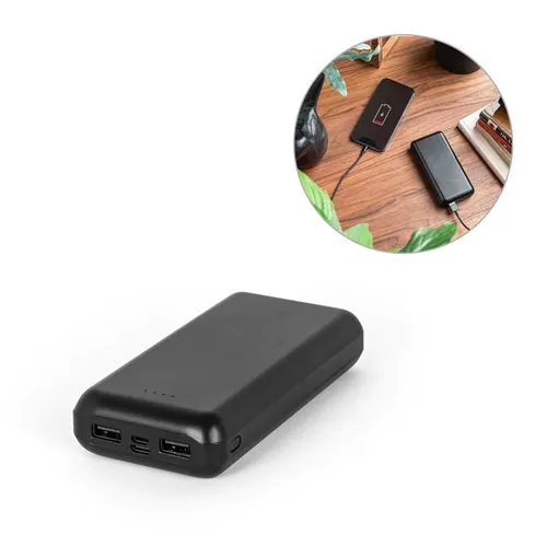LEAKEY 20. batterie nomade 20 000 mAh en ABS recyclé (100 % rABS) LEAKEY 20. batterie nomade 20 000 mAh en ABS recyclé (100 % rABS)