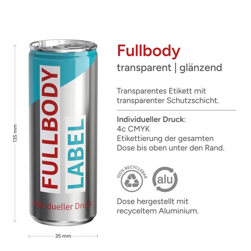 Bier, Fullbody transp. (glänzend) Bier, Fullbody transp. (glänzend)