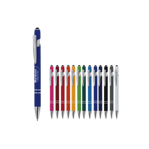 Stylo-bille Paris métal toucher doux Stylo-bille Paris métal toucher doux