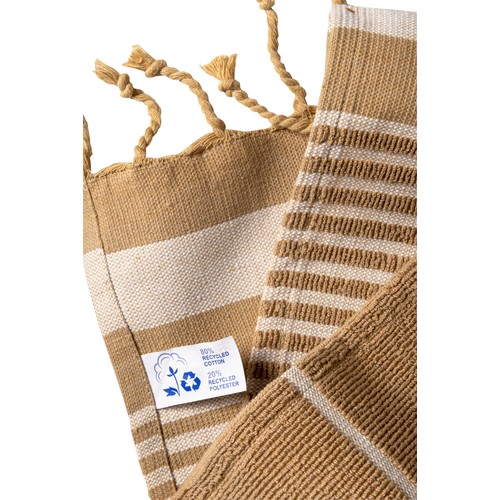 350 g/m2 recycled cotton beach towel/pareo 350 g/m2 recycled cotton beach towel/pareo