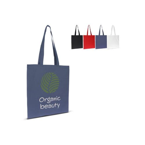 Bag organic cotton colour long 140g/m² 38x42 cm
