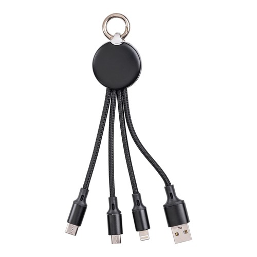 Set de câbles Micro USB, lighthing, type C avec LED Set de câbles Micro USB, lighthing, type C avec LED
