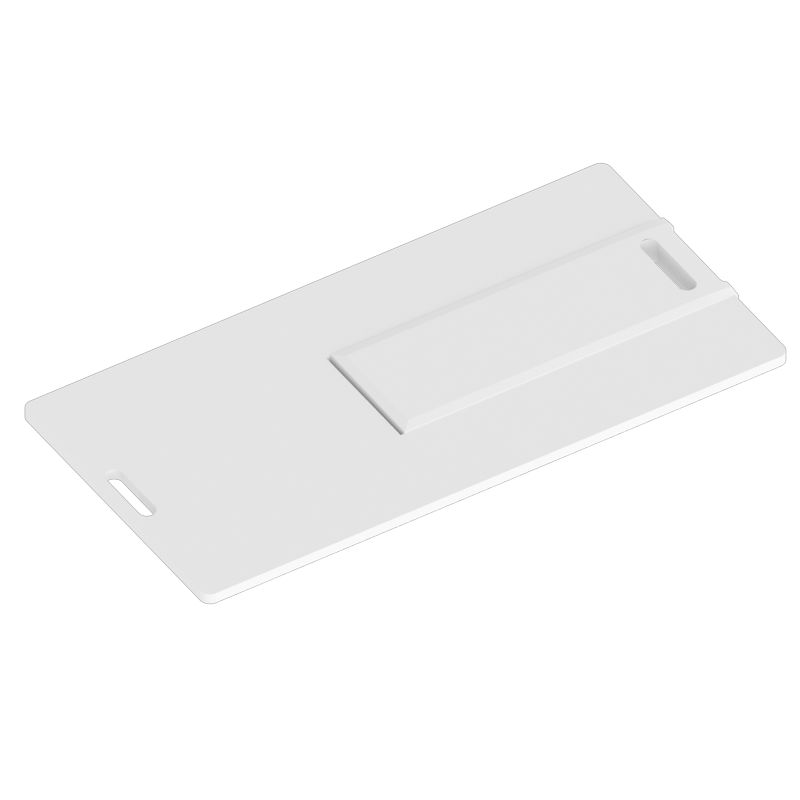 Clé USB en plastique brillant ultra plate Badge Small Clé USB en plastique brillant ultra plate Badge Small