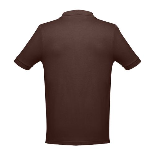 THC ADAM. Polo da uomo in cotone a maniche corte THC ADAM. Polo da uomo in cotone a maniche corte