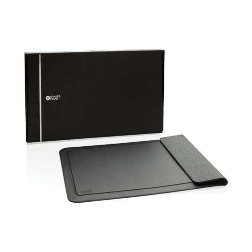 Swiss Peak 15W magnetic charging laptop sleeve 14-15,6"