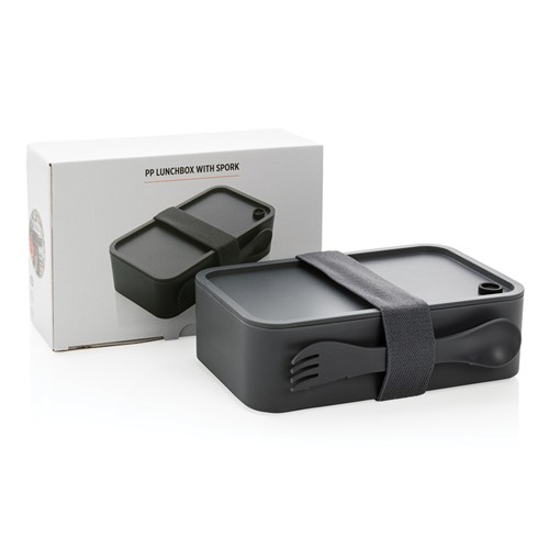 PP lunchbox with spork PP lunchbox with spork