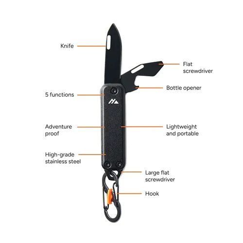 Nordic Drift Adventure sleutelhanger multitool