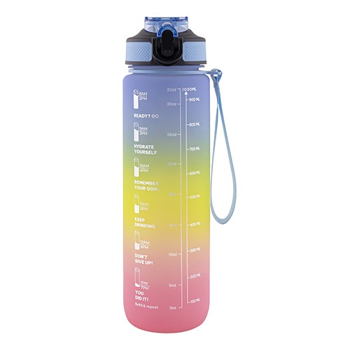 1-liter bottle with capacity print to encourage da Cisto 1-liter bottle with capacity print to encourage da Cisto