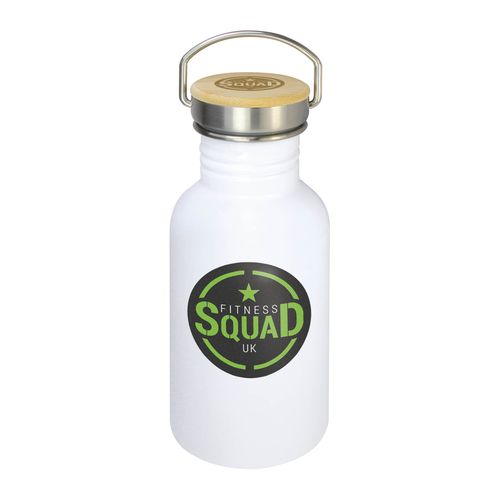 Bouteille de voyage - Couvercle en bambou (500ml) *