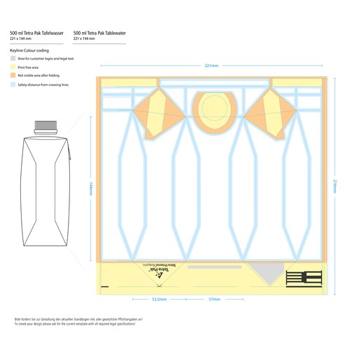 Acqua da tavola "naturale", 500 ml, Tetra Pak Acqua da tavola "naturale", 500 ml, Tetra Pak