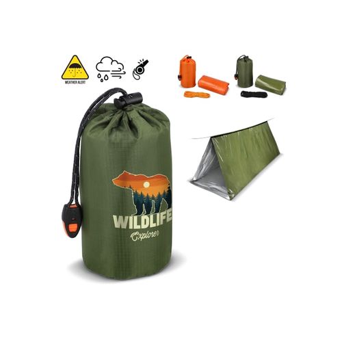 Outdoor survival compact emergency shelter tent