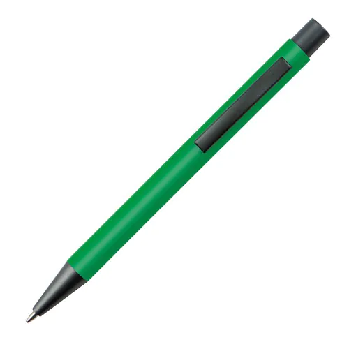 Plastic ballpoint pen with metal clip Plastic ballpoint pen with metal clip