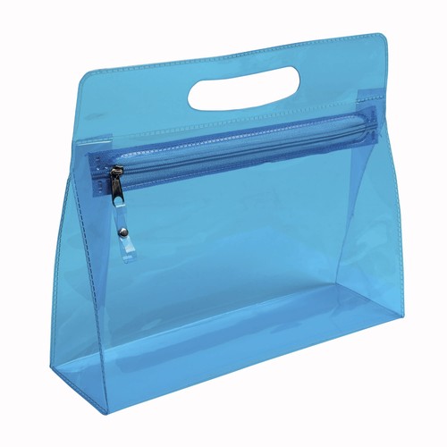 Belleza en PVC con cierre de cremallera y asa