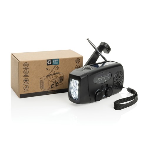 RescueWave RCS recycled plastic emergency radio RescueWave RCS recycled plastic emergency radio