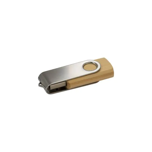 Clé USB en bambou et métal 4Gb Clé USB en bambou et métal 4Gb