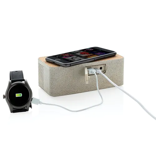 Wheatstraw wireless charging speaker Wheatstraw wireless charging speaker