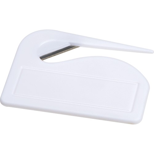 Coupe-papiers en plastique avec lame en métal