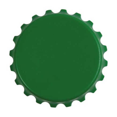ABS and metal, bottle top-shaped, screw-top and bottle opener with magnets
