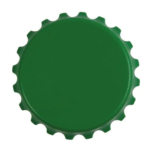 ABS and metal, bottle top-shaped, screw-top and bottle opener with magnets