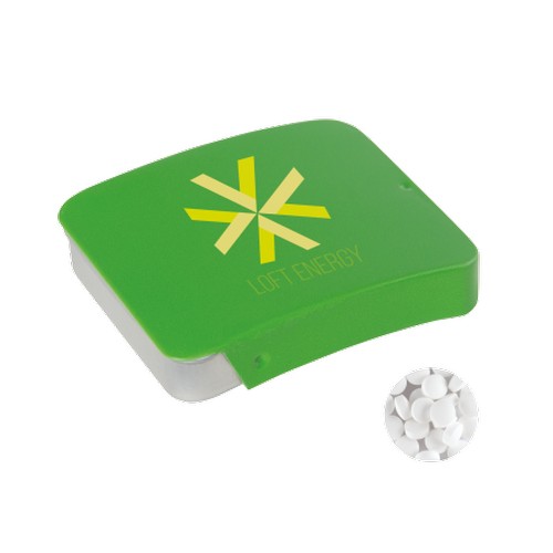 Boîte coulissante avec extra fort - bonbons `triangle`