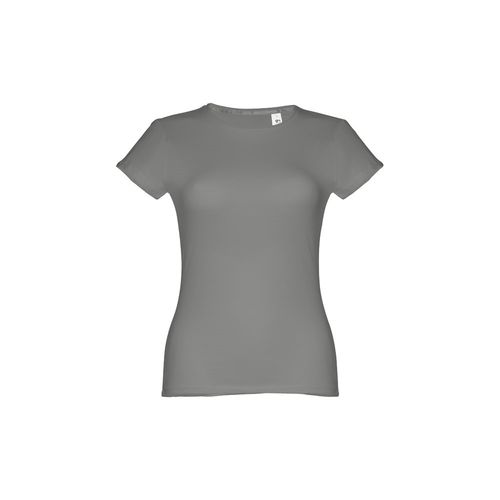 THC SOFIA. Katoenen dames-T-shirt met riem