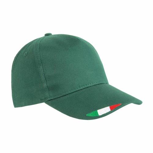 Casquette en coton, 5 panneaux avec broderie tricolore Casquette en coton, 5 panneaux avec broderie tricolore
