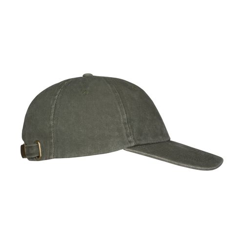 260 g/m2 stone washed cotton baseball cap, 6 panels