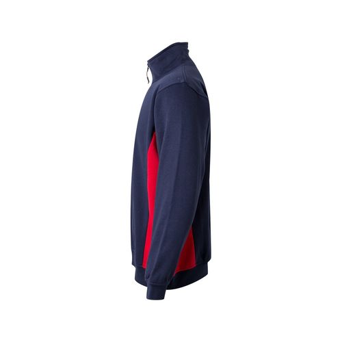 VL SVAROG. Sweat bicolore en éponge (260g/m²), en polyester (65%) et coton (35%)