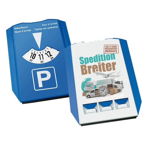 Disque de stationnement et grattoir "Gamma" Disque de stationnement et grattoir "Gamma"