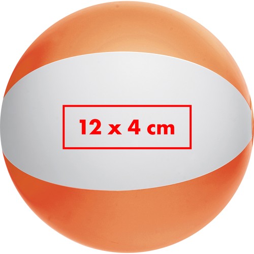 Bicoloured beach ball Bicoloured beach ball