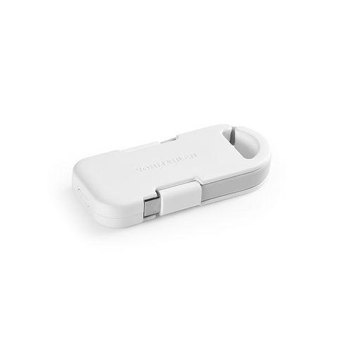 Evergreen Go 2-in1 keyring with powerbank. rTPE. LED indicator
