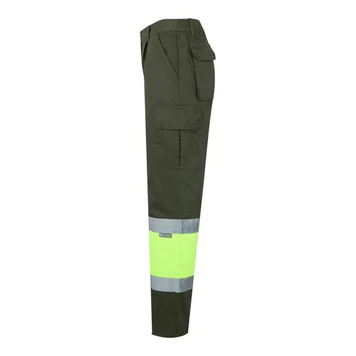 VL ATHENA. Pantalon bicolore en sergé (210g/m²), doublé, multi-poches, en coton (20%) et polyester (80%) VL ATHENA. Pantalon bicolore en sergé (210g/m²), doublé, multi-poches, en coton (20%) et polyester (80%)