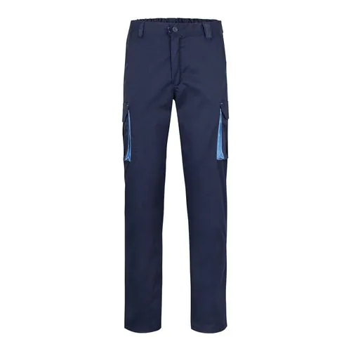 VL FIDES. Two-tone, multi-pocket stretch trousers (240g/m²), in cotton (46%), EME (38%) and polyester (16%) VL FIDES. Two-tone, multi-pocket stretch trousers (240g/m²), in cotton (46%), EME (38%) and polyester (16%)