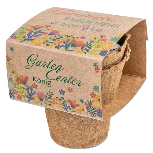 Cultivation set with seeds - Herb-mixture Cultivation set with seeds - Herb-mixture