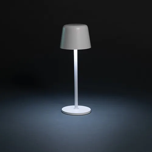 Zenic RCS recycled plastic USB re-chargable table lamp